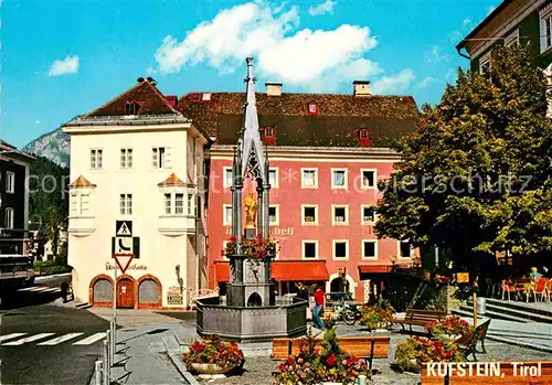 Kufstein Tirol Marienbrunnen Stadtplatz Kat. Kufstein