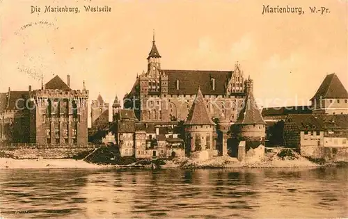 Marienburg Westpreussen Die Marienburg Kat. Malbork Polen