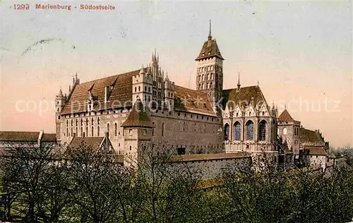 Marienburg Westpreussen Die Marienburg Kat. Malbork Polen