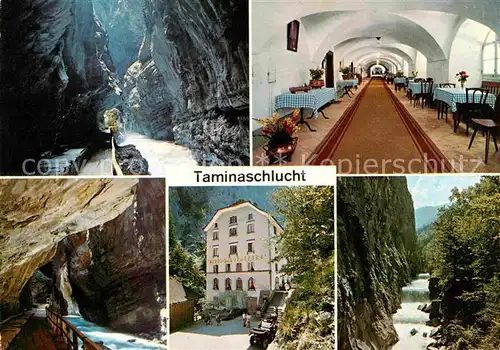 Taminaschlucht Hotel Restaurant Kat. Pfaefers