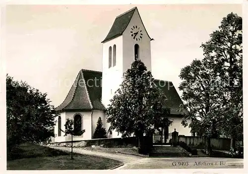 Affoltern Emmental Kirche Kat. Affoltern Emmental