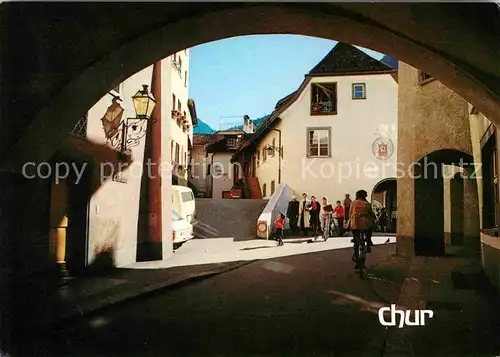 Chur GR Altstadt Brotlaube Kat. Chur