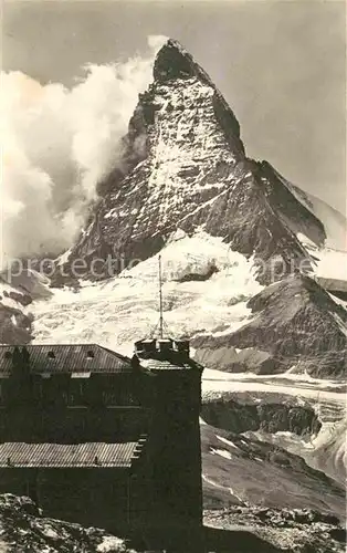 Zermatt VS Kulmhotel Gornergrat Matterhorn Walliser Alpen Kat. Zermatt
