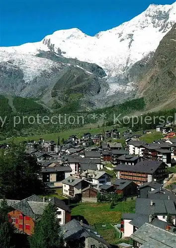 Saas Fee mit Alphubel Kat. Saas Fee