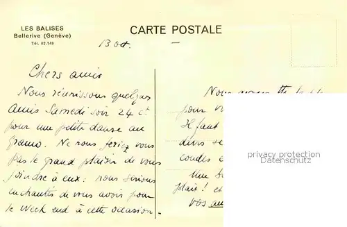Geneve GE Les Balises Bellerive Kat. Geneve