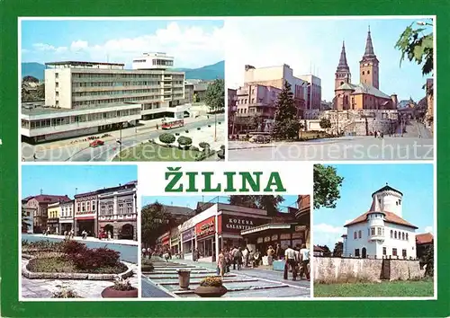 Zilina Stredisko severozap Slovenska Dosial najstarsia Zmienka pochadza  Kat. Zilina