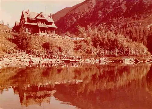 Tatry Zachodnie Schronisko PTTK przy Morskim Oku Kat. Slowakische Republik