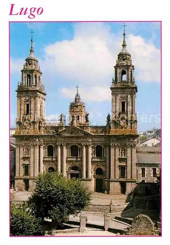 Lugo Catedral Fachada principal Kat. Lugo