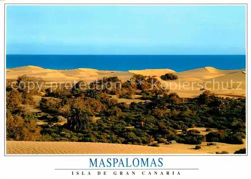 Maspalomas Panorama Kat. Gran Canaria Spanien