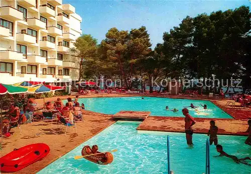 Santa Eulalia del Rio Hotel Augusta Swimming Pool Kat. Ibiza Islas Baleares