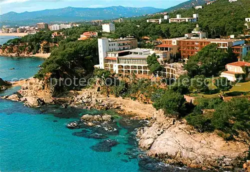 Playa de Aro Cataluna Hotel Capraig Costa Brava Kueste Fliegeraufnahme Kat. Baix Emporda