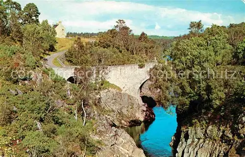 Perth Kinross Dulsie Bridge and River Findhorn