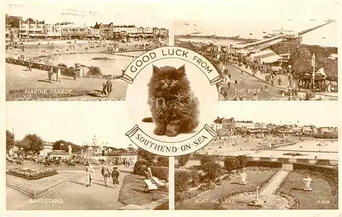 Southend on Sea Bandstand Marine Parade Pier Kat. Southend on Sea