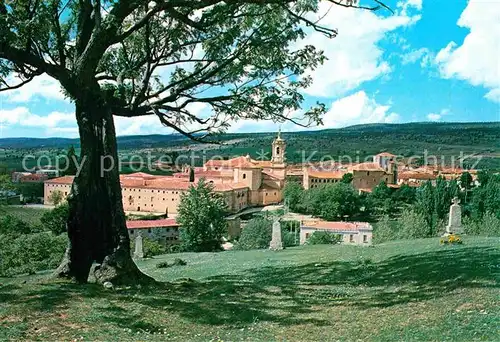 Santo Domingo Pueblo Abadia El monasterio y el Pueblo vista general Kat. Santo Domingo Pueblo