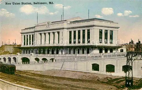 Baltimore Maryland New Union Station Kat. Baltimore