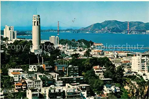 San Francisco California Coit Tower Kat. San Francisco
