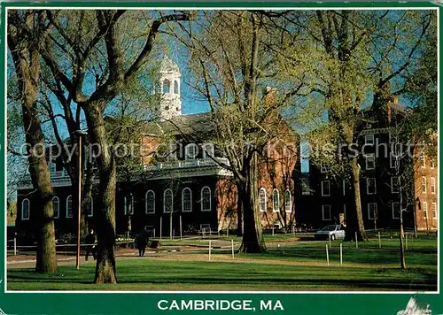 Cambridge Massachusetts Havard University Kat. Cambridge