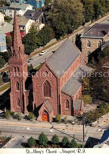 Newport Rhode Island St Marys Church Kat. Newport