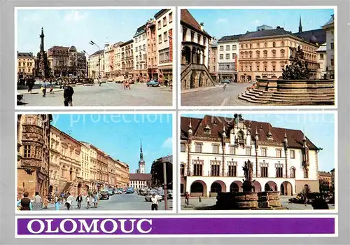 Olomouc Platz Denkmal Brunnen Innenstadt Kat. Olomouc