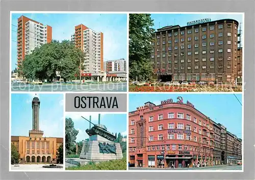Ostrava Severomoravskeho kraje Stredisko uhelne panve a zelezarskeho prumyslu Kat. Ostrava