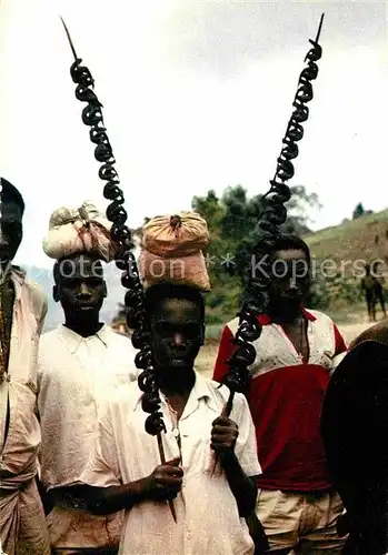 Ruanda Einwohner Junge Maenner Kat. Afrika