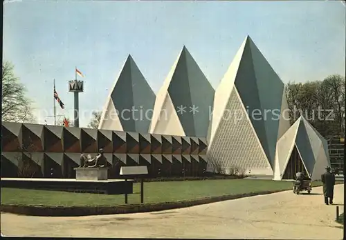 Exposition Universelle Bruxelles 1958 Pavillon de la Grande Bretagne Kat. Expositions