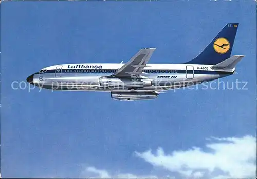 Lufthansa Boeing 737 City Jet Kat. Flug