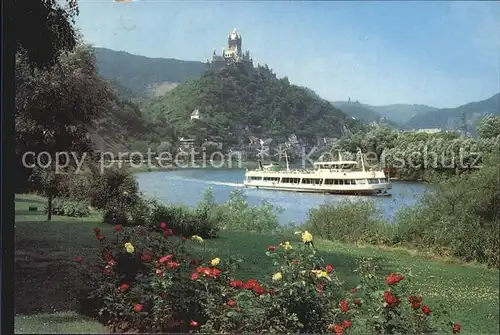 Motorschiffe Cochem Mosel Reichsburg Schiffsfahrschein Kat. Schiffe