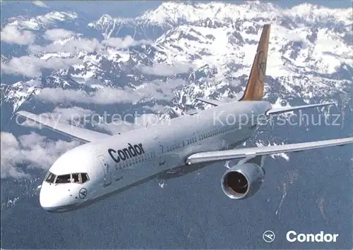 Flugzeuge Zivil Condor B 757 200  Kat. Airplanes Avions