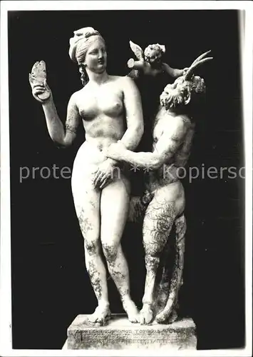 Skulpturen Athen National Museum Aphrodite Eros Pan Kat. Skulpturen