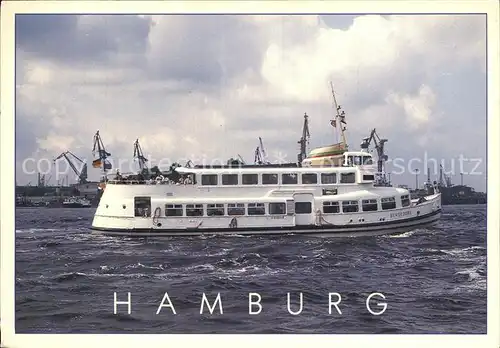 Motorschiffe Bergedorf Hamburg Kat. Schiffe