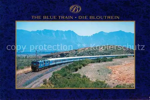 Eisenbahn Blue Train Cape Mountains  Kat. Eisenbahn