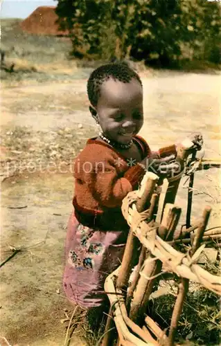 Typen Afrika Kind 