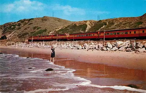 Eisenbahn Southern Pacific s Coast Daylight Train California Kat. Eisenbahn