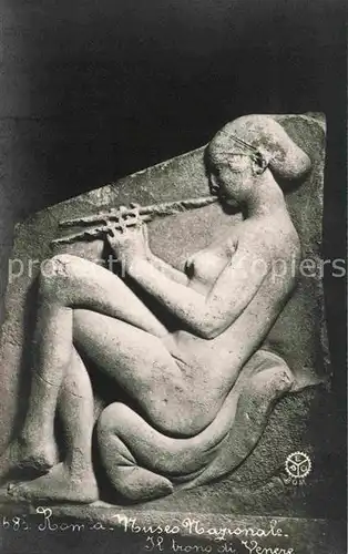 Skulpturen Trono di Venere Roma Museo Nazionale  Kat. Skulpturen