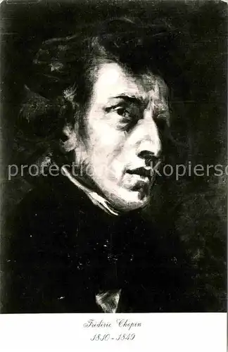 Komponist Frederic Chopin Kat. Musik