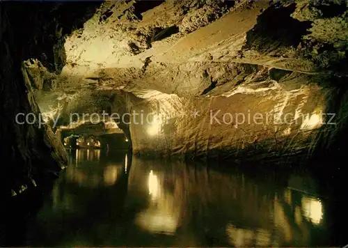 Hoehlen Caves Grottes Lac Souterrain St. Leonard  Kat. Berge
