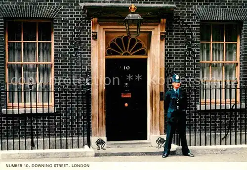 Polizei Number 10 Downing Street London  Kat. Polizei