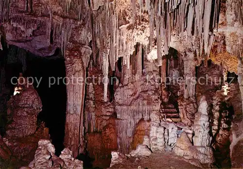 Hoehlen Caves Grottes Alghero Grotte di Nettuno La Madonnina Kat. Berge