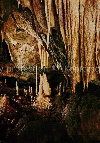 Hoehlen Caves Grottes Tropfsteinhoehle Attendorn Blaue Grotte  Kat. Berge
