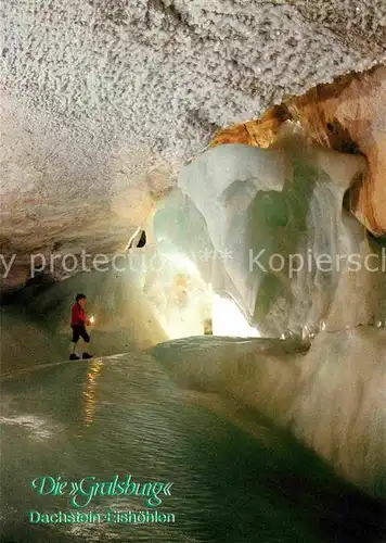 Hoehlen Caves Grottes Dachstein Eishoehle Gralsburg  Kat. Berge