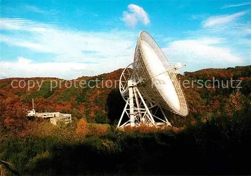 Astronomie Radio Observatorium Effelsberg Bad Muenstereifel  Kat. Wissenschaft Science