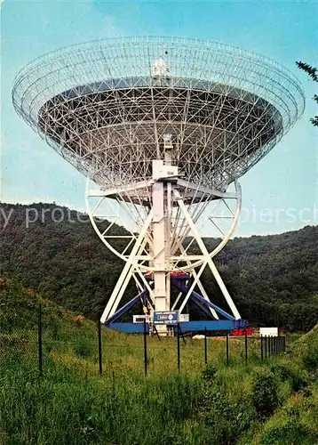 Astronomie Radioteleskop Effelsberg Muenstereifel  Kat. Wissenschaft Science