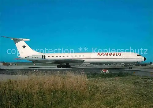 Flugzeuge Zivil Bemoair Ilyushin 62M OK JBJ cn  Kat. Airplanes Avions