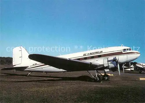 Flugzeuge Zivil Australia Mdc Douglas DC 3C VH SBL cn 12056 Kat. Airplanes Avions