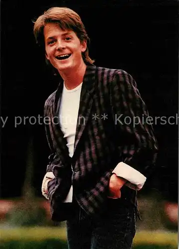 Schauspieler Michael J. Fox  Kat. Kino und Film