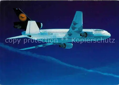 Lufthansa McDonnell Douglas DC 10 Kat. Flug