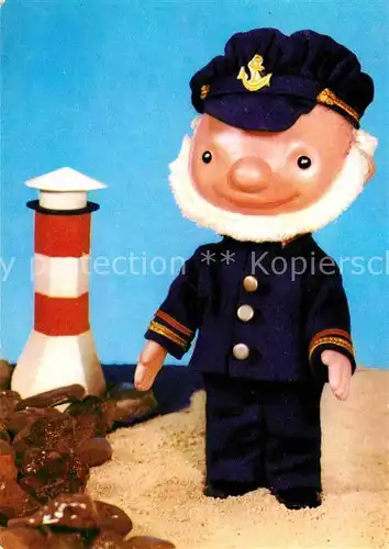 Puppen Kapitaen Seefahrt Leuchturm  Kat. Spielzeug