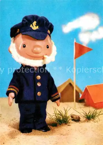 Puppen Kapitaen Seefahrt Kat. Spielzeug