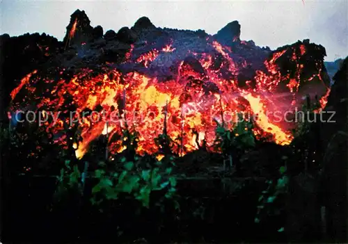 Vulkane Geysire Vulcans Geysers Etna Eruzione Kat. Natur